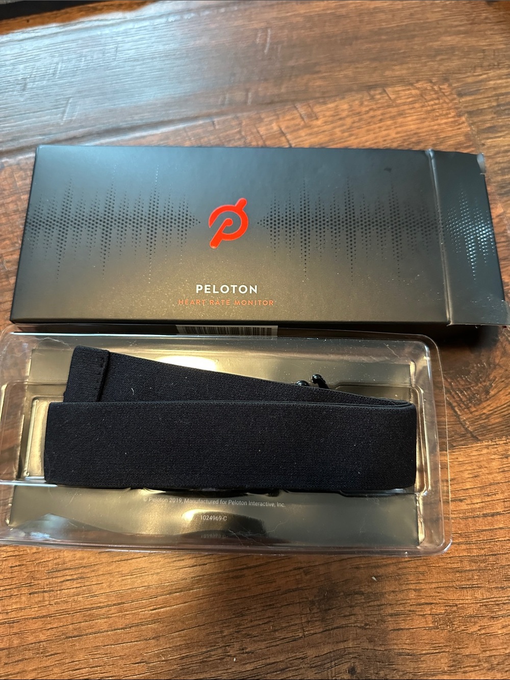Peloton heart rate monitor